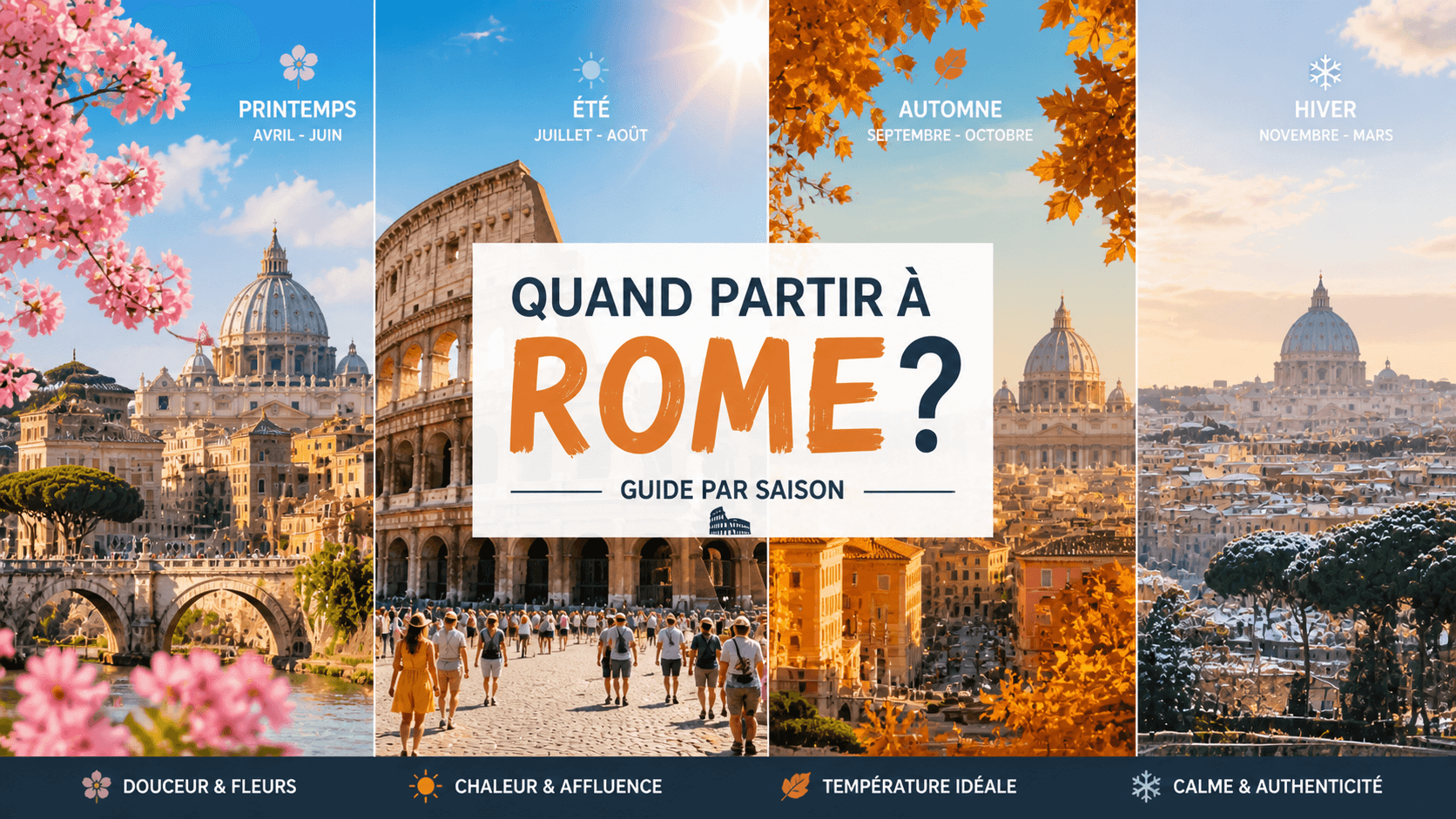 Quand partir à Rome ?